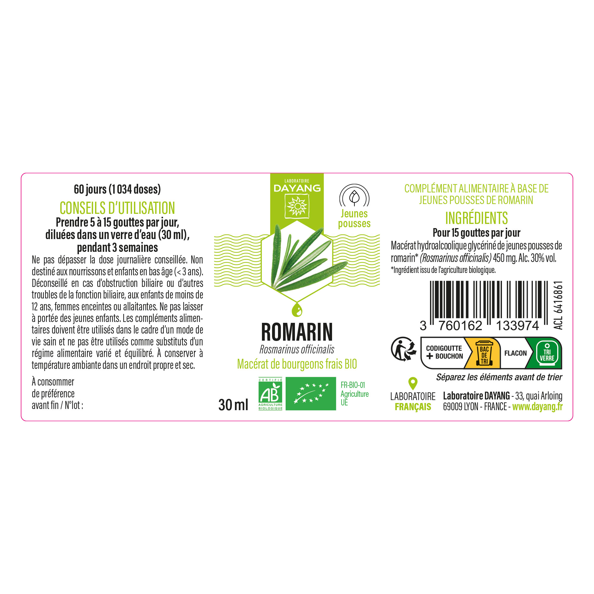 Romarin BIO