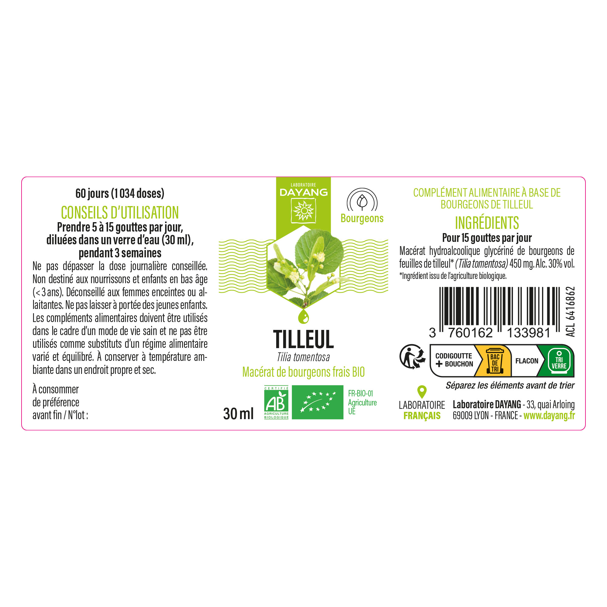 Tilleul BIO
