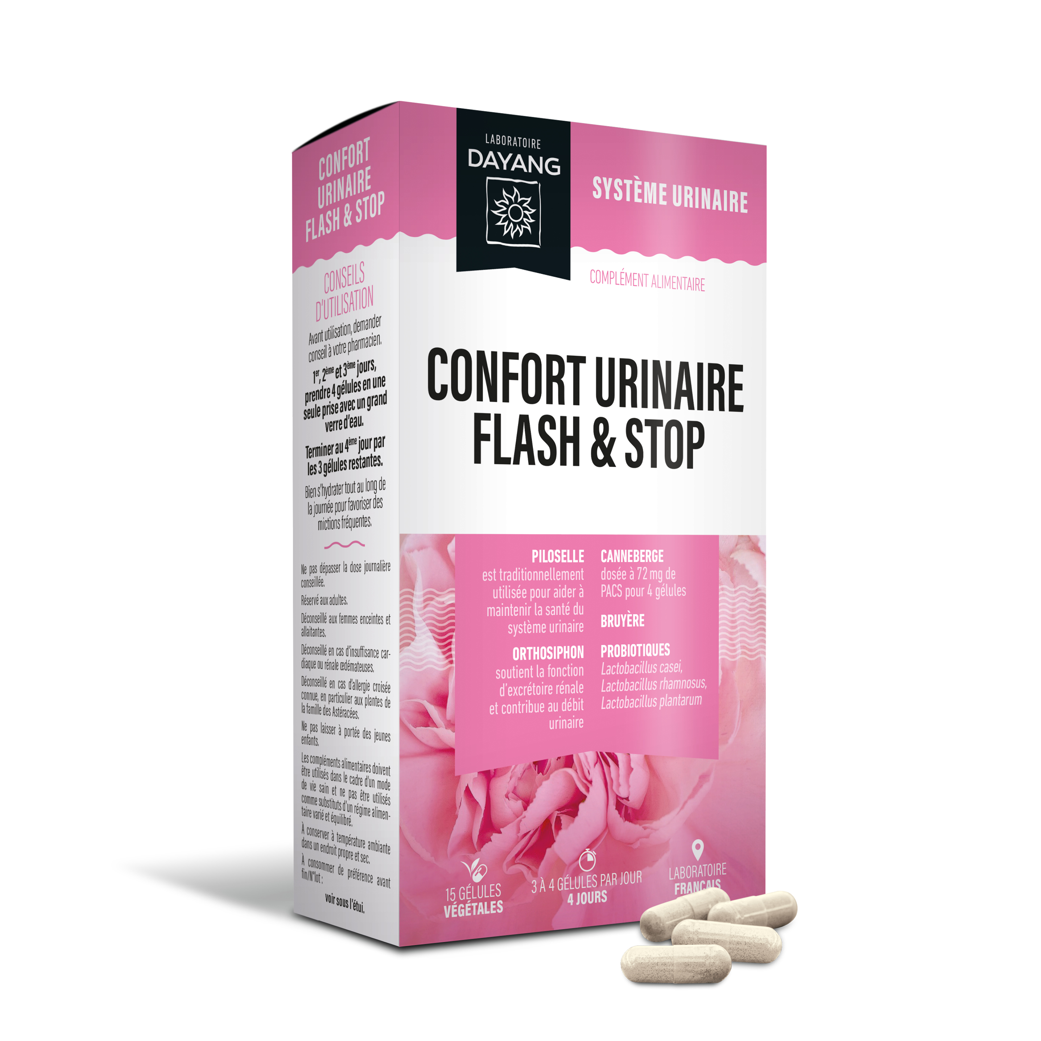 Confort urinaire flash & stop